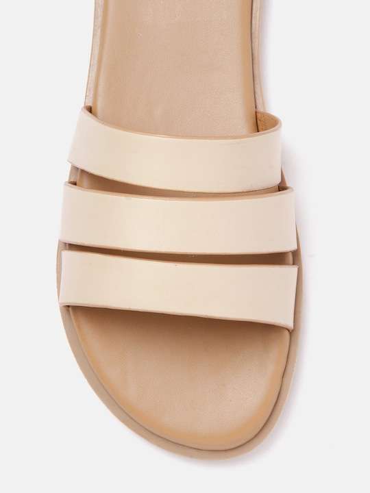 Strappy Open Toe Flats - Image 4