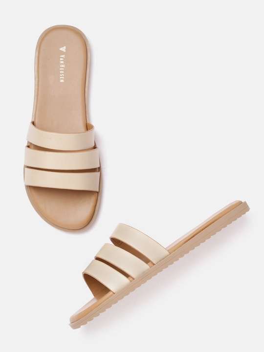 Strappy Open Toe Flats