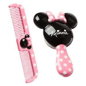Hair Brush and Wide Tooth Comb Set