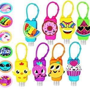 Kids Hand Sanitizer Travel Size Keychain Carriers,