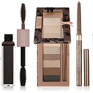 Eye Enhancing Kit with Eyeshadow, Eyeliner & Mascara, Nude