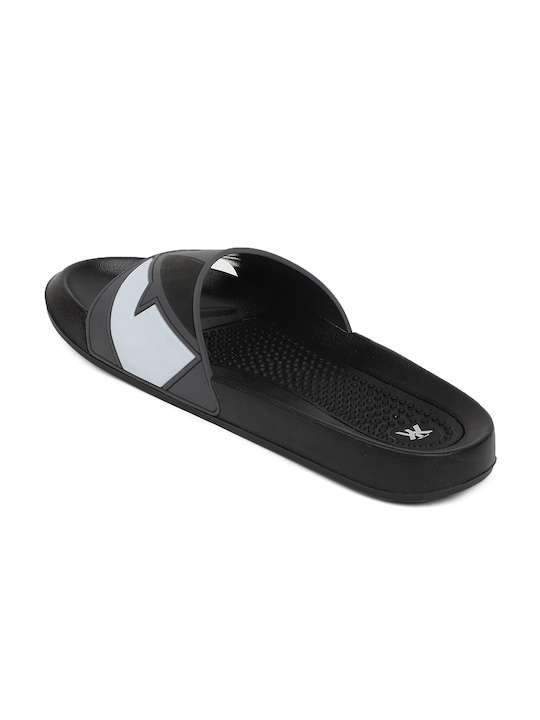 Men Grey Printed Sliders - Image 3