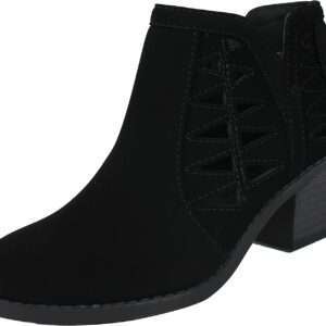 Girls Stacked Heel Ankle Boot
