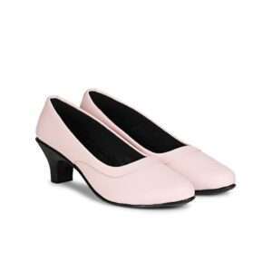 Women Pink Solid Formal Shoes