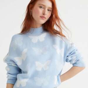 Women Jacquard-Knit Jumper