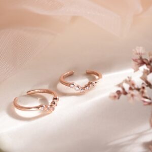 Women Adjustable Toe Rings